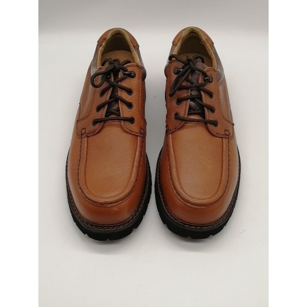 Jarman Oxfords Mens Brown 11 Leather Dress Shoe Oil Resistant 551770587